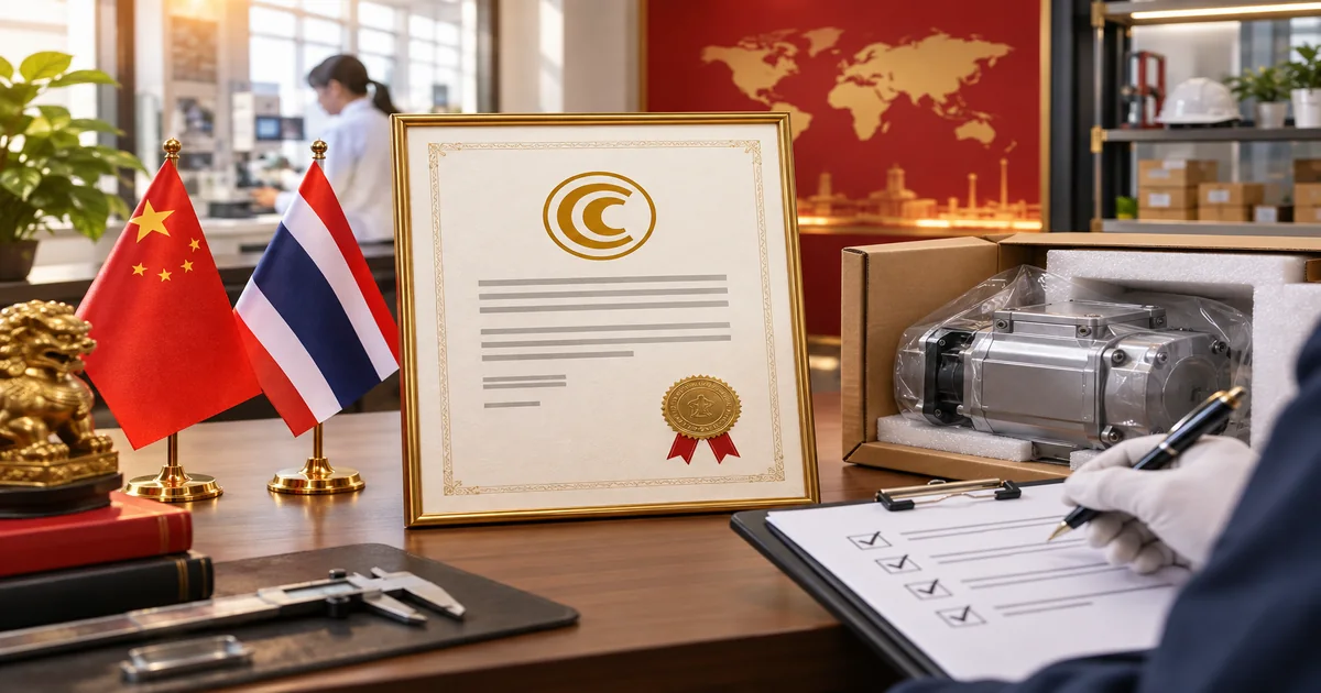 ภาพประกอบการรับแปล Certificate of Conformity ภาษาจีนเป็นไทย