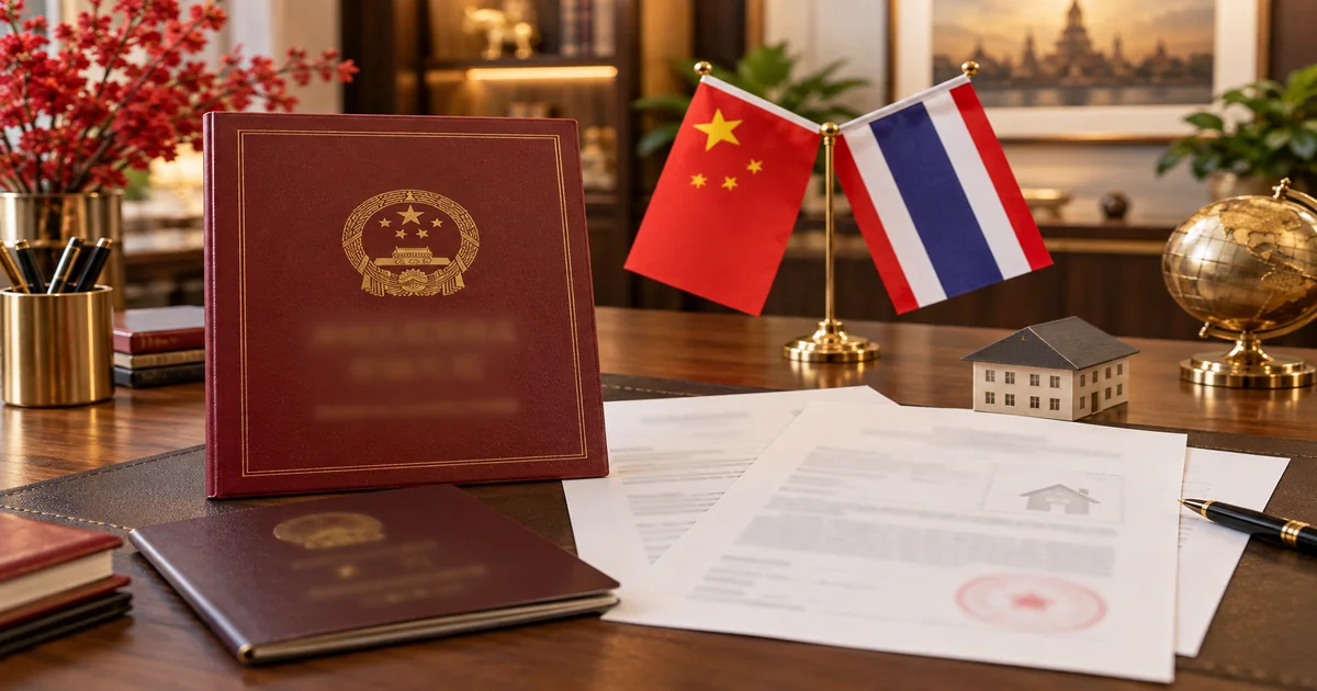 ภาพประกอบการรับแปลหนังสือรับรองถิ่นที่อยู่จีนเป็นไทย